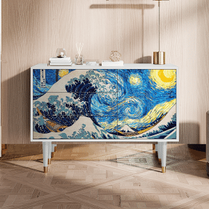 Sideboard - STORYZ - S3 Great Wave - White