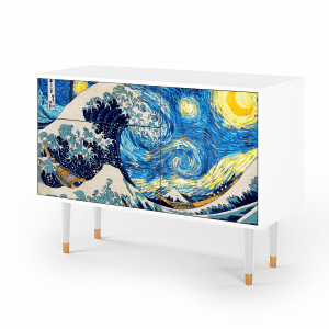 Sideboard - STORYZ - S3 Great Wave - White