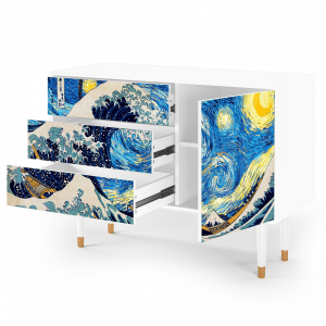 Sideboard - STORYZ - S3 Great Wave - White