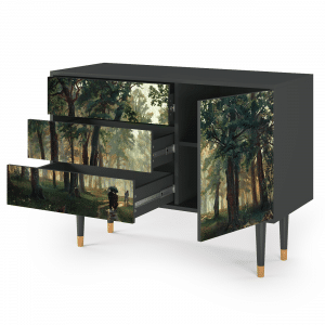 Sideboard - STORYZ - S3  Rain in the Oak Forest - Antracite