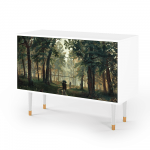 Sideboard - STORYZ - S3  Rain in the Oak Forest - White