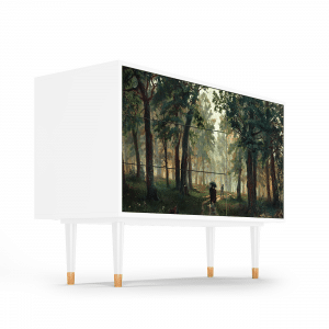 Sideboard - STORYZ - S3  Rain in the Oak Forest - White
