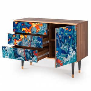 Sideboard - STORYZ - S3 The Girl - James Jean - Walnut