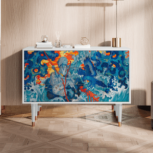 Sideboard - STORYZ - S3 The Girl - James Jean - White