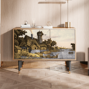 Sideboard - STORYZ - S3 Mill along a River - Walnut