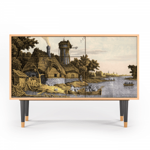 Sideboard - STORYZ - S3 Mill along a River - Walnut