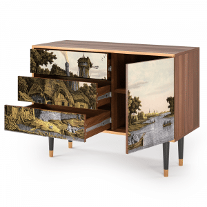 Sideboard - STORYZ - S3 Mill along a River - Walnut