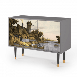 Sideboard - STORYZ - S3 Mill along a River - Grey