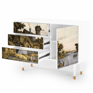 Sideboard - STORYZ - S3 Mill along a River - White