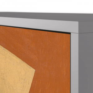 Sideboard - STORYZ - S3 Glass and Checkerboard - Grey