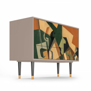 Sideboard - STORYZ - S3 Glass and Checkerboard - Latte