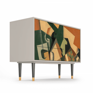 Sideboard - STORYZ - S3 Glass and Checkerboard - Sand