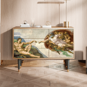 Sideboard - STORYZ - S3 The Creation of Adam - Walnut