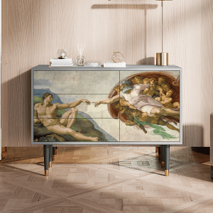 Sideboard - STORYZ - S3 The Creation of Adam - Grey