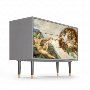 Sideboard - STORYZ - S3 The Creation of Adam - Grey