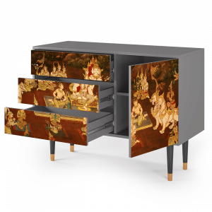 Sideboard - STORYZ - S3 The Creation of Adam - Grey