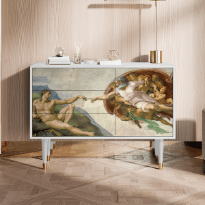 Sideboard - STORYZ - S3 The Creation of Adam - White