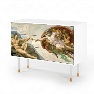 Sideboard - STORYZ - S3 The Creation of Adam - White