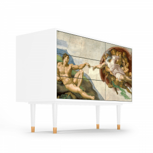 Sideboard - STORYZ - S3 The Creation of Adam - White