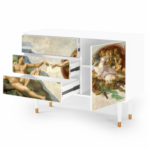 Sideboard - STORYZ - S3 The Creation of Adam - White