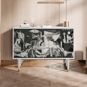 Sideboard - STORYZ - S3 Guernica by Picasso - White