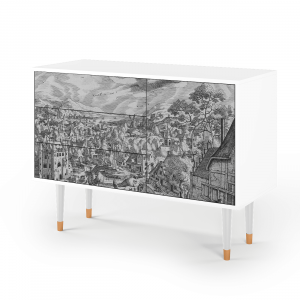 Sideboard - STORYZ - S3 Bird Dropping - White