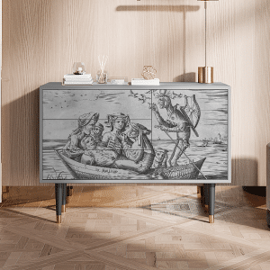 Sideboard - STORYZ - S3 Blau Schuyte - Grey
