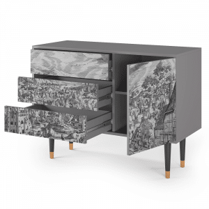 Sideboard - STORYZ - S3 Blau Schuyte - Grey