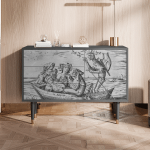 Sideboard - STORYZ - S3 Blau Schuyte - Antracite