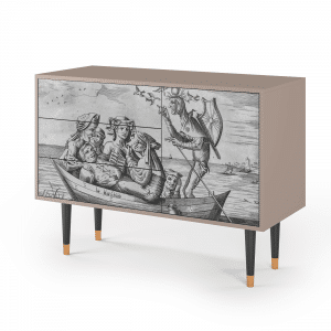 Sideboard - STORYZ - S3 Blau Schuyte - Latte