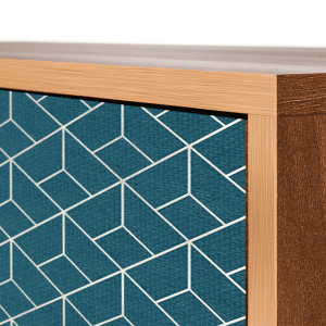 Sideboard - STORYZ - S3 Turquoise Geometry - Walnut
