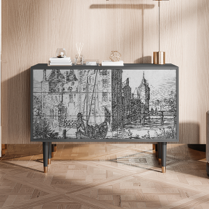 Sideboard - STORYZ - S3 Castle with Bridge - Antracite