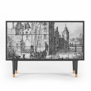 Sideboard - STORYZ - S3 Castle with Bridge - Antracite