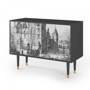 Sideboard - STORYZ - S3 Castle with Bridge - Antracite