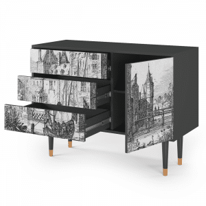 Sideboard - STORYZ - S3 Castle with Bridge - Antracite