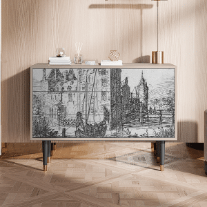 Sideboard - STORYZ - S3 Castle with Bridge - Latte