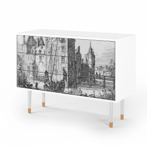 Sideboard - STORYZ - S3 Castle with Bridge - White