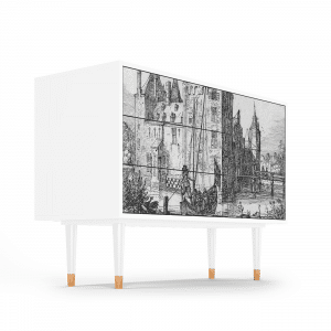 Sideboard - STORYZ - S3 Castle with Bridge - White