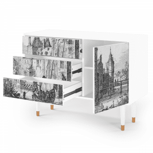 Sideboard - STORYZ - S3 Castle with Bridge - White