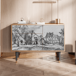 Sideboard - STORYZ - S3 Farms in a Village - Walnut