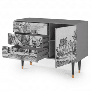 Sideboard - STORYZ - S3 Farms in a Village - Grey