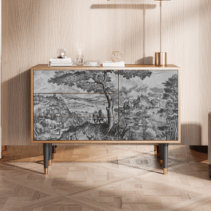 Sideboard - STORYZ - S3 Milites Requiescentes - Walnut