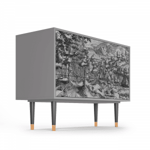 Sideboard - STORYZ - S3 Rusticorum - Grey