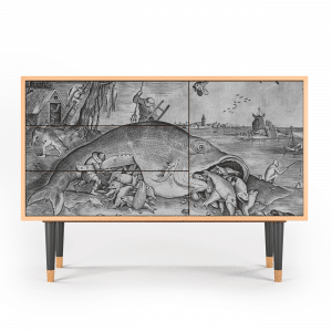 Sideboard - STORYZ - S3 Big Fish Eat Little - Walnut