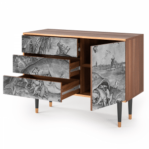 Sideboard - STORYZ - S3 Big Fish Eat Little - Walnut