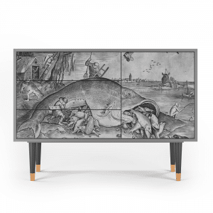 Sideboard - STORYZ - S3 Big Fish Eat Little - Grey