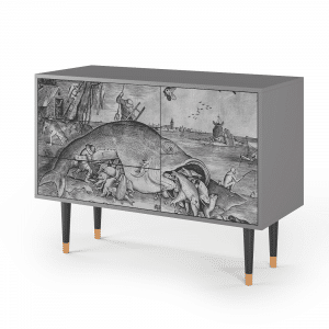 Sideboard - STORYZ - S3 Big Fish Eat Little - Grey