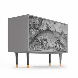Sideboard - STORYZ - S3 Big Fish Eat Little - Grey