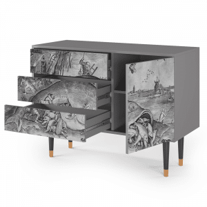 Sideboard - STORYZ - S3 Big Fish Eat Little - Grey