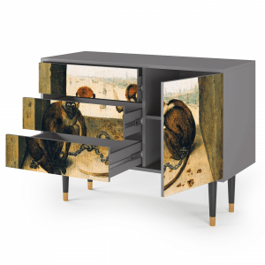 Sideboard - STORYZ - S3 Two Monkeys - Grey